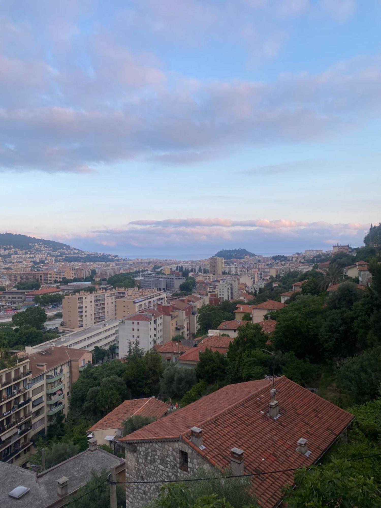 Appartement-Nice 01 Vue Mer - Panoramique Wifi-Parking Luaran gambar