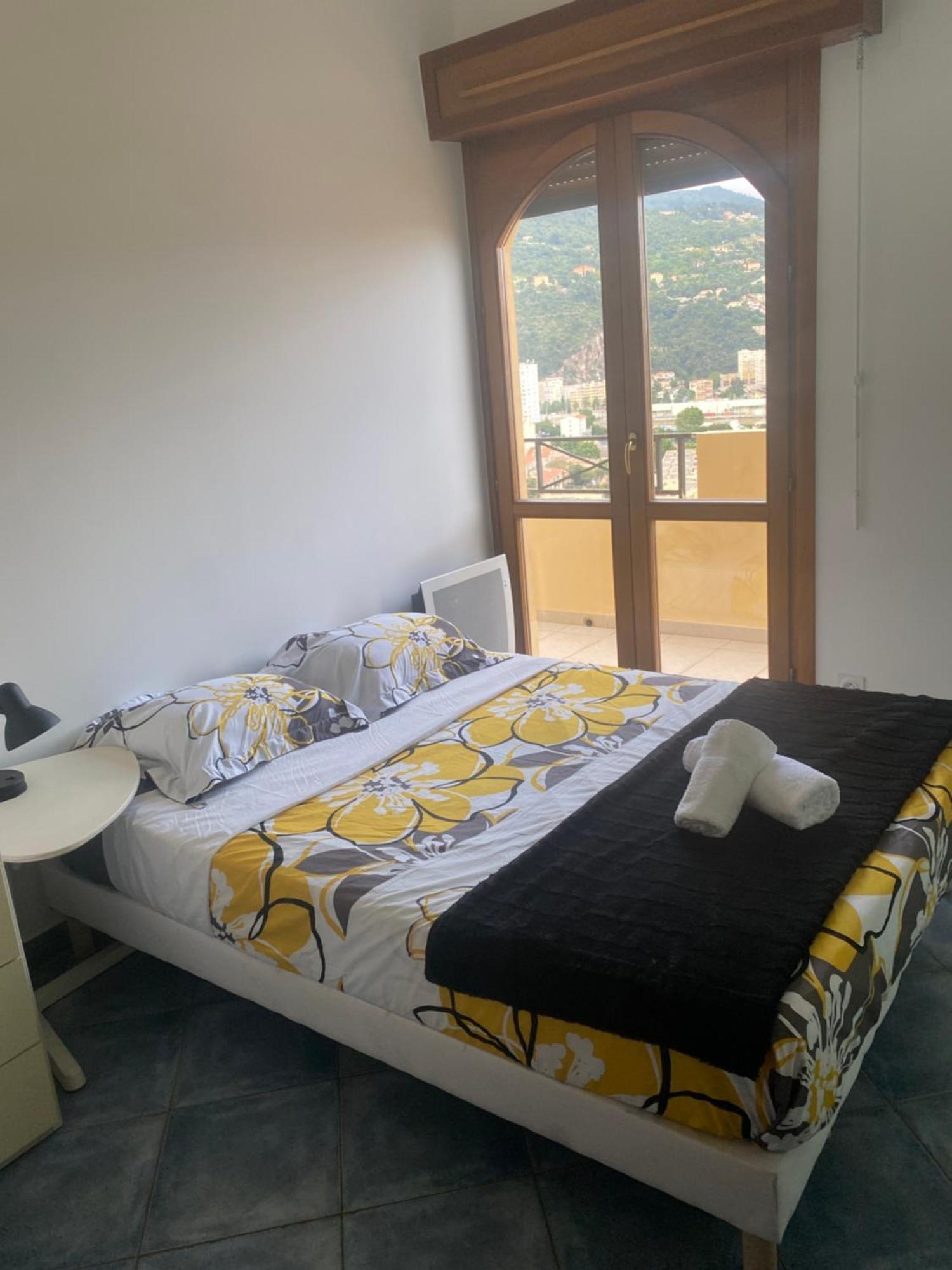 Appartement-Nice 01 Vue Mer - Panoramique Wifi-Parking Luaran gambar