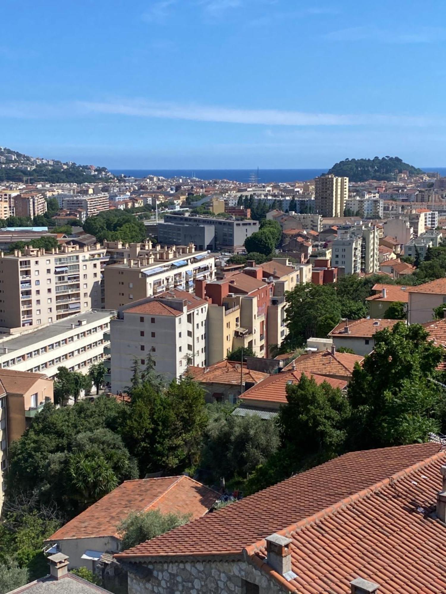 Appartement-Nice 01 Vue Mer - Panoramique Wifi-Parking Luaran gambar